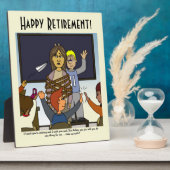 Pensioen Bleek gele Plaque Fotoplaat (Zijkant)