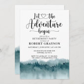 Pensioen bos-avontuurlijke berggebieden kaart (Voorkant / Achterkant)