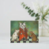 Pensioen Briefkaart (Staand voorkant)