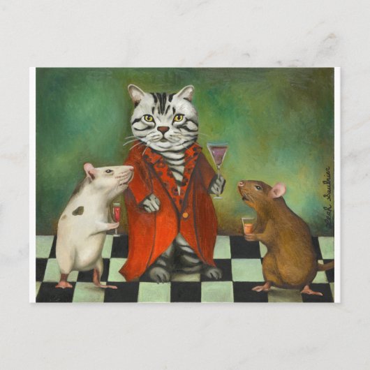 Pensioen Briefkaart (Voorkant)