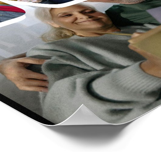 Pensioen cadeau, leuke gepensioneerde muur foto ti poster (Hoek)