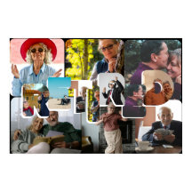 Pensioen cadeau, leuke gepensioneerde muur foto ti