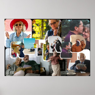 Pensioen cadeau, leuke gepensioneerde muur foto ti poster