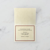 Pensioen Dank je wel, drie rode kano's Bedankkaart (Binnen)