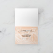 Pensioen Dank u het paradijs van de fotograaf Bedankkaart (Binnen)