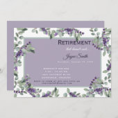 Pensioen "dat is niet klote" Lavendel Kaart (Voorkant / Achterkant)