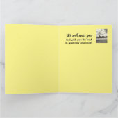 Pensioen! De beste wensen van ons allemaal Kaart (Binnen)