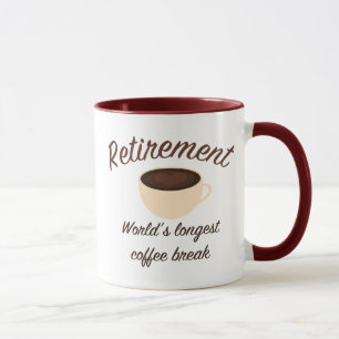 Pensioen: De langste koffiepauze ter wereld Mok