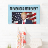 PENSIOEN DONALD TRUMP BANNER (Insitu)