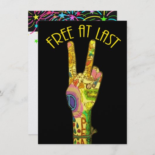 Pensioen, Echtscheiding, Afstudeerder Gratis bij L Kaart (Voorkant / Achterkant)