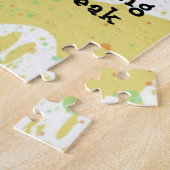 Pensioen—één grote, lange koffiepauze legpuzzel (Zijkant)