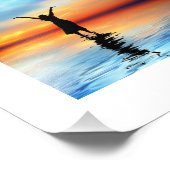 Pensioen en werk foto afdruk (Hoek)