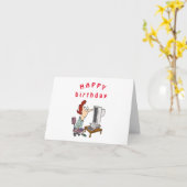 PENSIOEN FELICITATIES AAN DE MEDEWERKER KAART (Gele Bloem)