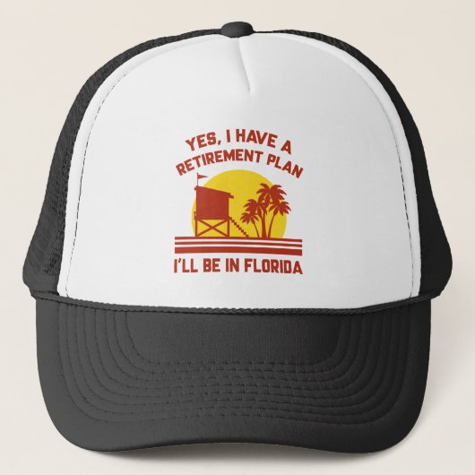 Pensioen Florida Trucker Pet (Voorkant)