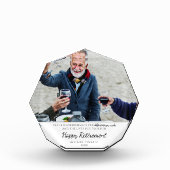 Pensioen Foto Aandenken Award (Voorkant)