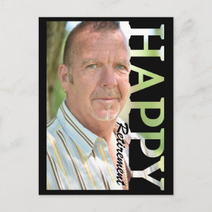 Pensioen Foto Ansichtkaart   Gepersonaliseerde Pen Briefkaart