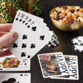 Pensioen Foto Speelkaarten | Gepersonaliseerde Pen (Insitu)