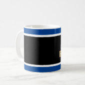 Pensioen Fun Gefeliciteerd Gift Koffiemok (Voorkant links)