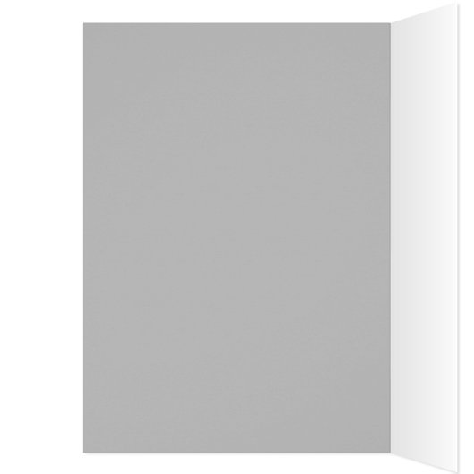 Pensioen Gefeliciteerd, blauw, Paarse monogram (Binnen (Links))