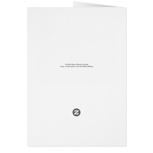 Pensioen Gefeliciteerd, Groen, Grijs Monogram (Achterkant)