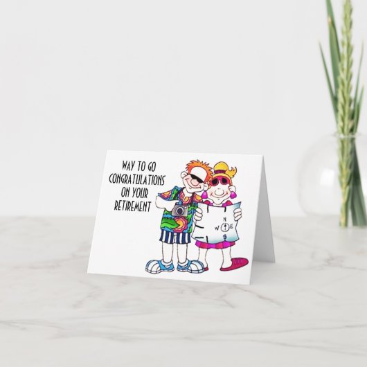 *** PENSIOEN** GEFELICITEERD KAART (Voorkant)