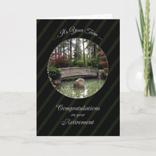 Pensioen Gefeliciteerd Kaart / Bridge
