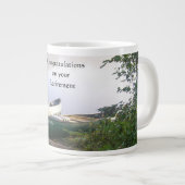 pensioen gefeliciteerd volgende avontuur grote koffiekop (Voorkant rechts)