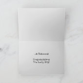 Pensioen Geluks Hond Duitse Herder Kaart (Binnen)