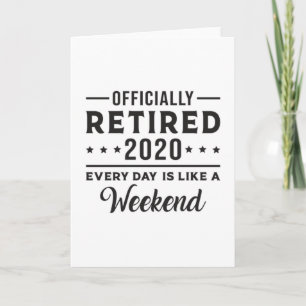 Pensioen Gepensioneerd 2020 Pensioen Grappig Cadea Kaart