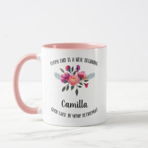 Pensioen Geschenk Voor Vrouwen, Beker En Onderzett Mok