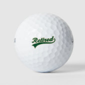 Pensioen Gift Golfballen (Voorkant)