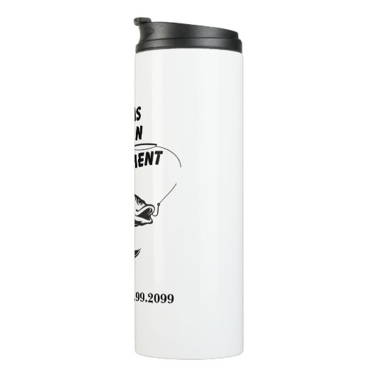 Pensioen Gift Reeling in Pensioen Gevist Rod Thermosbeker (Geroteerd rechts)