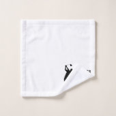 Pensioen Golfer Verjaardag gepensioneerd gelukkig  Bad Handdoek (Wasdoekje)