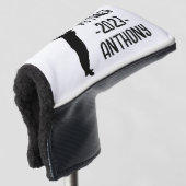 Pensioen Golfer Verjaardag gepensioneerd gelukkig  Golfheadcover (3/4 voorkant)