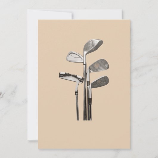 Pensioen Grijs Golfkar Par T-shirt Thema Kaart (Achterkant)