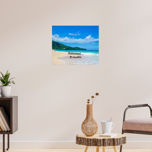 Pensioen...Het Is Mooi Poster (Woonkamer 3)