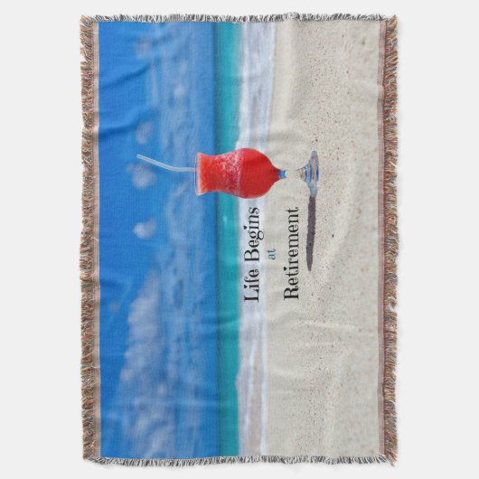 Pensioen Humor Deken (Voorkant Verticaal)