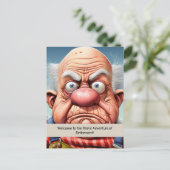 Pensioen humor mijlpaal Verjaardag Briefkaart (Staand voorkant)