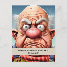 Pensioen humor mijlpaal Verjaardag Briefkaart