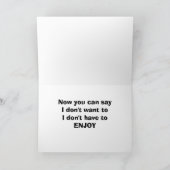 PENSIOEN = IK HOEF HET NIET OF IK WIL HET NIET KAART (Binnen)