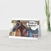 PENSIOEN = IK HOEF HET NIET OF IK WIL HET NIET KAART (Voorkant)