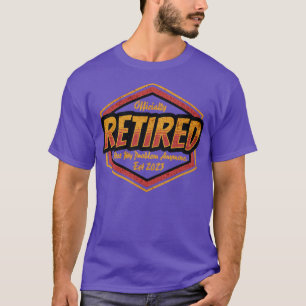 Pensioen in ruste 2023 Niet meer mijn probleem T-shirt