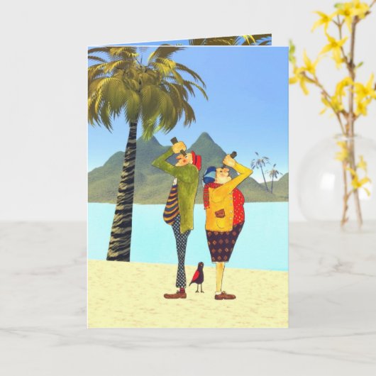 Pensioen is leuk kaart (Gele Bloem)