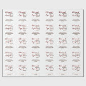 Pensioen is zoet Geniet van deze shift pensioen Cadeaupapier (Vlak)