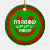 pensioen keramisch ornament (Voorkant)