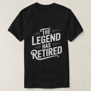 Pensioen Kunst voor Mannen Vrouwen Opa Gepensionee T-shirt