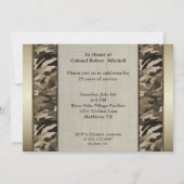 Pensioen militair Fatigues Kaart (Achterkant)