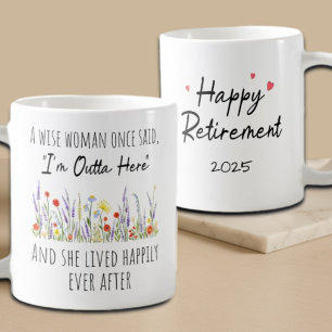 Pensioen Mok voor vrouwen - Grappig Inspirerend