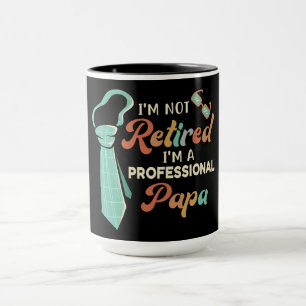 Pensioen? Nee, ik ben een fulltime papa! Mok