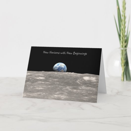 Pensioen: Nieuwe horizons w / nieuw begin Kaart (Voorkant)